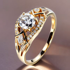 Regal Crown Ring