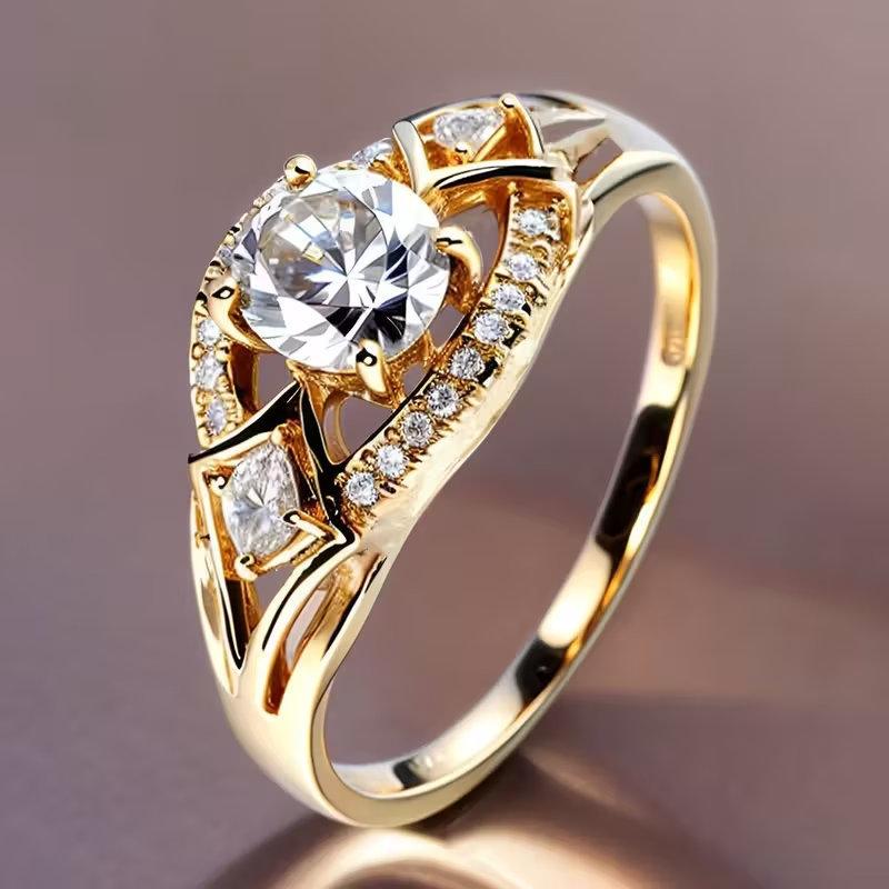 Regal Crown Ring