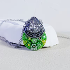 Bloemen-druppelketting