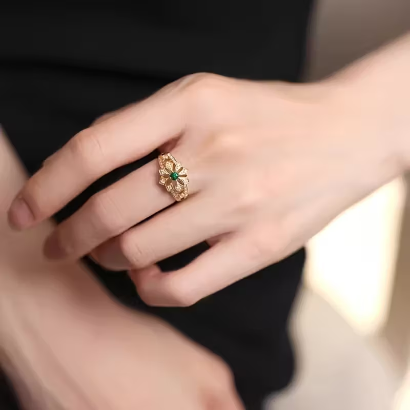 Lotus Flower Ring