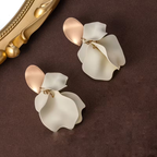 Abstract Floral Earrings