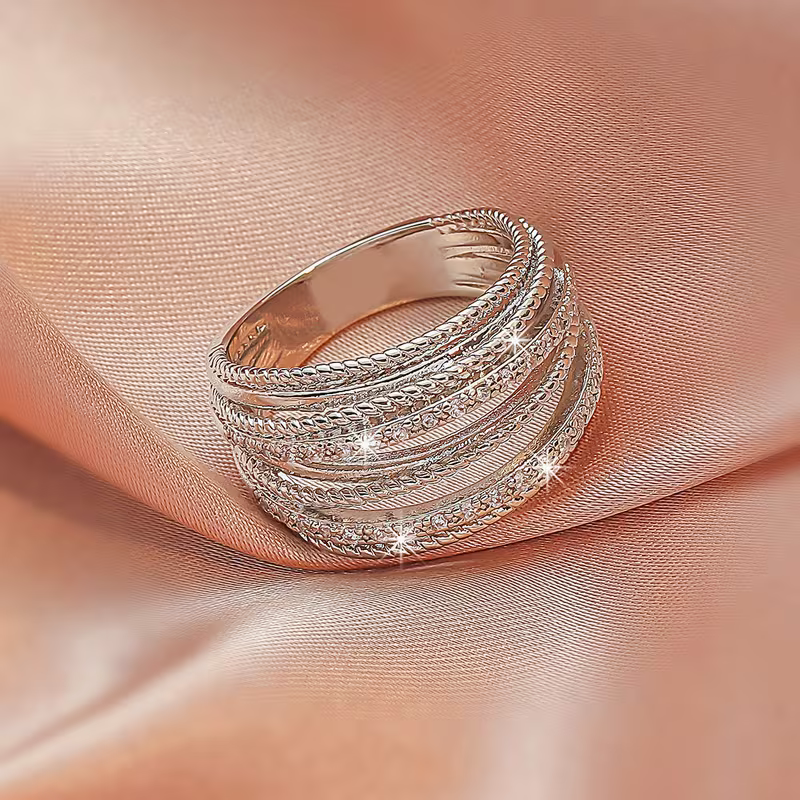 Infinity Layered Ring