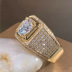 Royal Crown Gold-Tone Ring