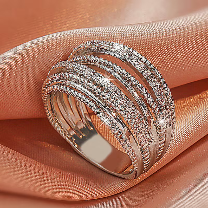 Infinity Layered Ring