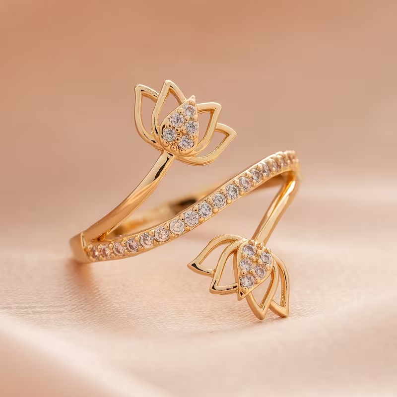 Lotus Grace Ring