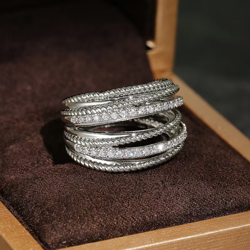 Infinity Layered Ring