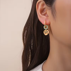 Bohemian Butterfly Charm Earrings