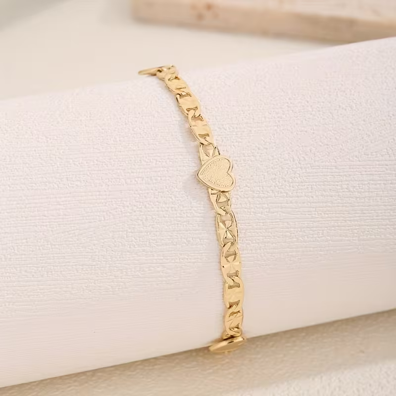 Heart Link Bracelet