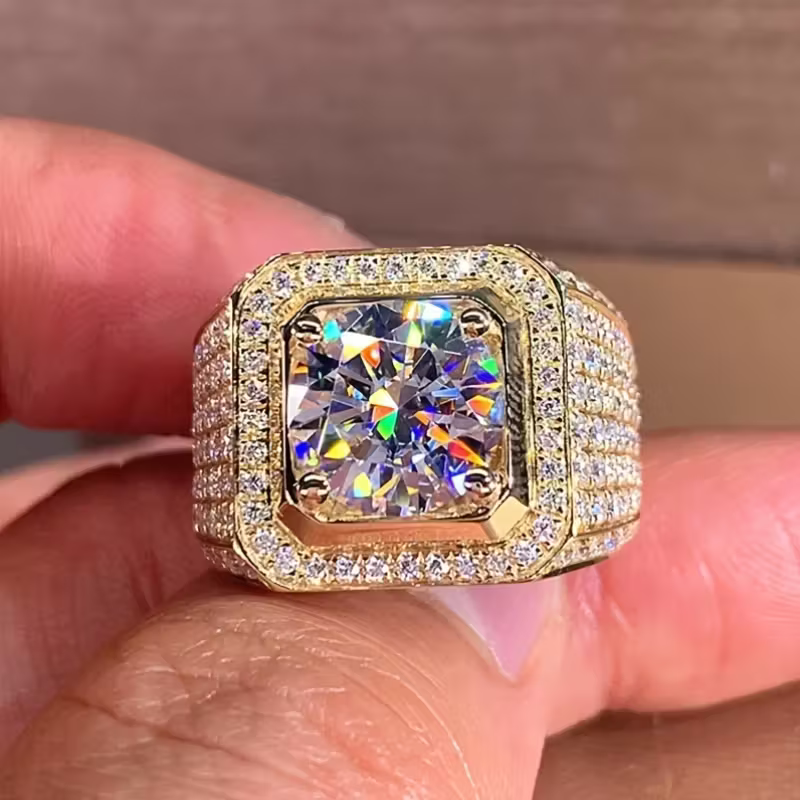 Royal Crown Gold-Tone Ring