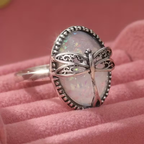 Vintage-Style Dragonfly Ring