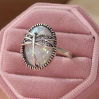 Vintage-Style Dragonfly Ring