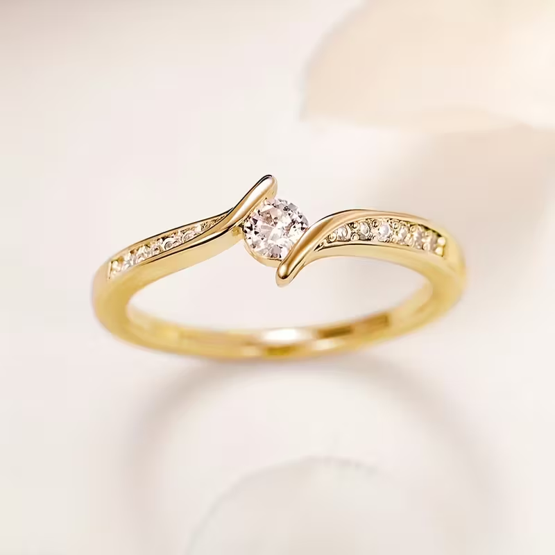 Swan Curve Ring