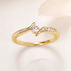 Swan Curve Ring