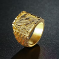 Imperial Eagle Gold-Tone Ring