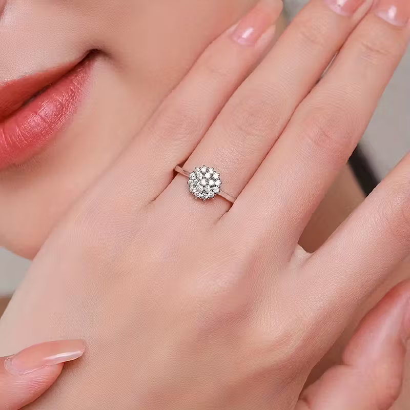 Snowflake Sparkle Ring