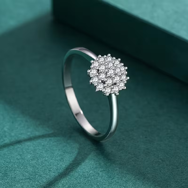 Snowflake Sparkle Ring