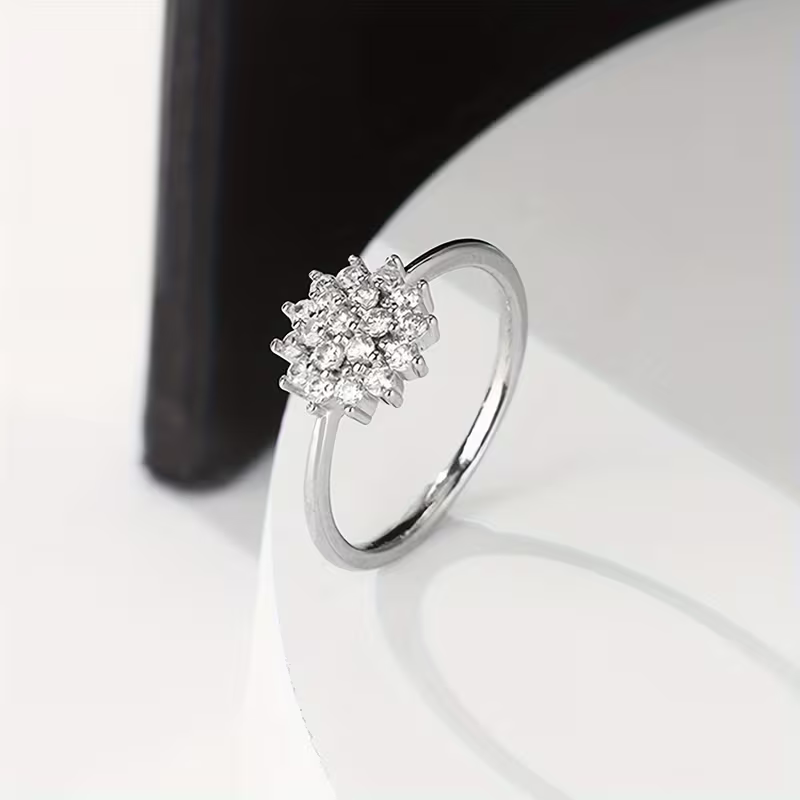 Snowflake Sparkle Ring