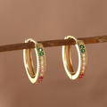 Sparkle Hoop Earrings