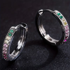 Sparkle Hoop Earrings