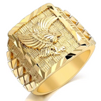 Imperial Eagle Gold-Tone Ring