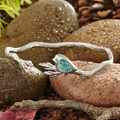 Vintage-Style Bird Bracelet