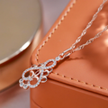 Ivy Necklace in Gold Tone