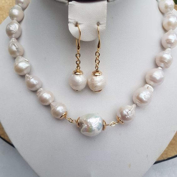 Baroque Pearl Jewellery Set
