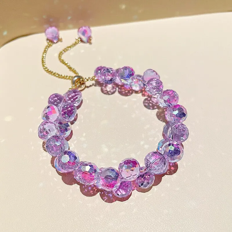 Purple Crystal Bracelet