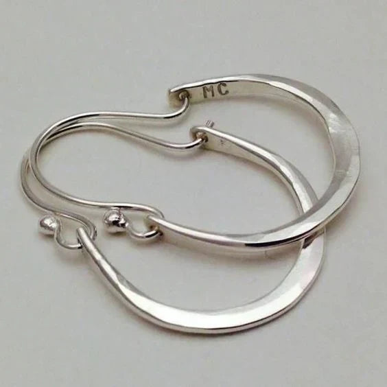 Halo-oorringen in witgoudkleur