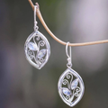 Vintage-Style Zirconia Ivy Earrings