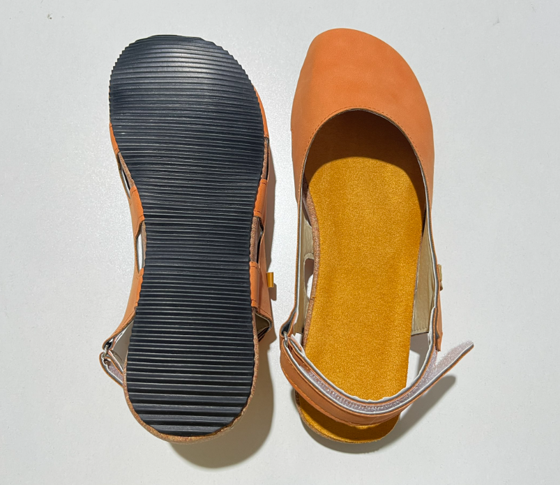Flat Square Toe Slingback Sandals