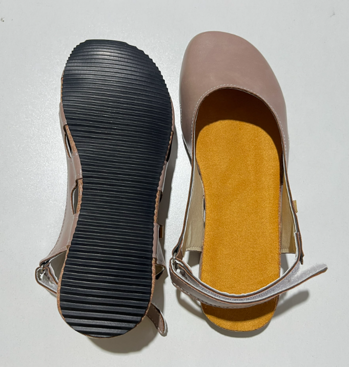 Flat Square Toe Slingback Sandals