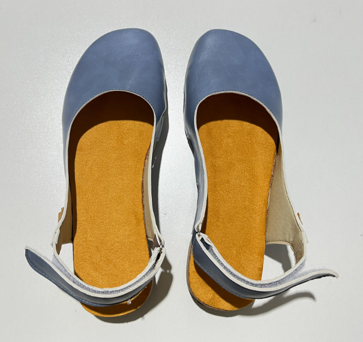 Flat Square Toe Slingback Sandals