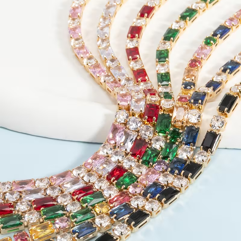 Stralende stenenarmband in vele kleuren