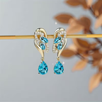 Velvet Flame Earrings in Four Colours
