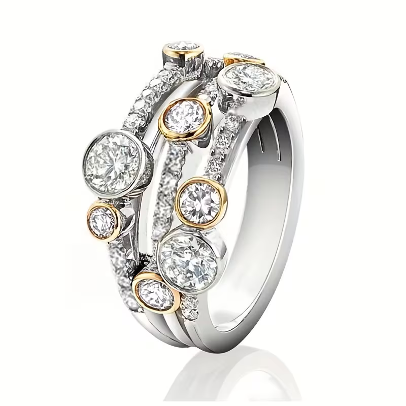 Mosaic Sparkle Ring