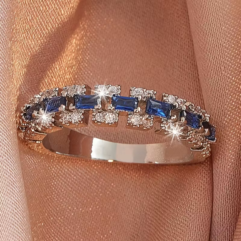 Baguette Crown Ring