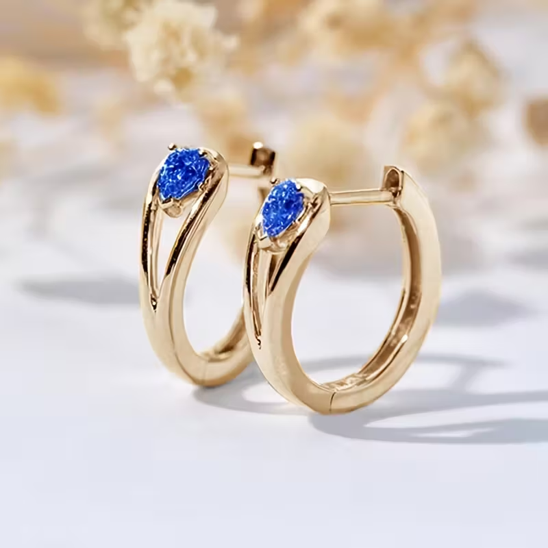 Teardrop Glow Earrings