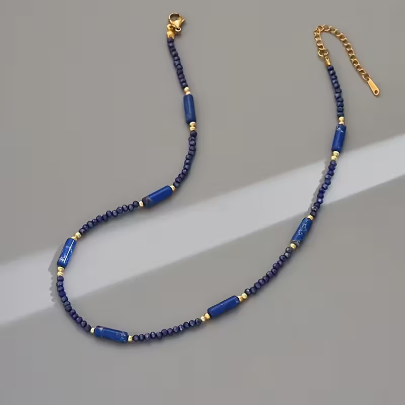 Azure Line Necklace