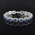 Oval Stone Bracelet in Three Colours
