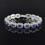 Oval Stone Bracelet in Three Colours