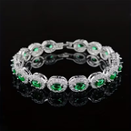 Oval Stone Bracelet in Three Colours