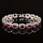 Oval Stone Bracelet in Three Colours