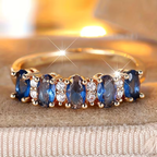 Royal Sapphire-Look Ring