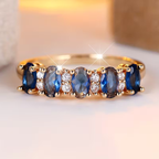 Royal Sapphire-Look Ring