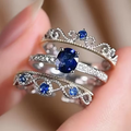 Tiara-Style Crown Ring