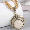 Boho maansteenketting