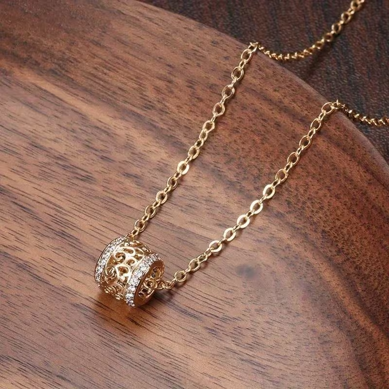 Vintage-Style Sphere Necklace
