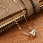 Vintage-Style Sphere Necklace
