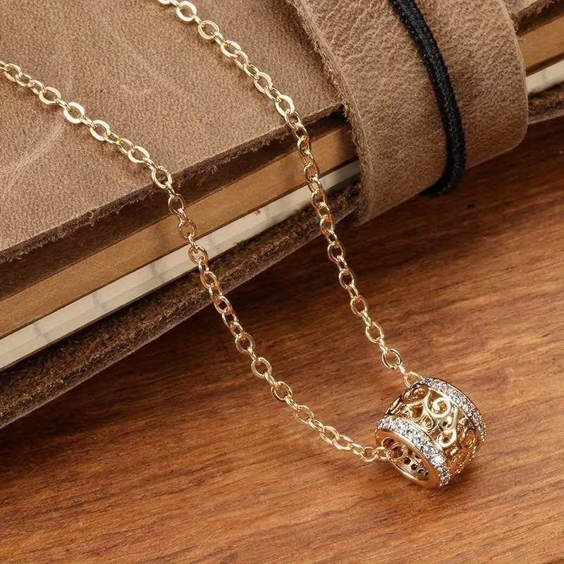 Vintage-Style Sphere Necklace